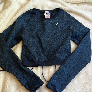 Gymshark adapt animal lace up top